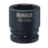 DeWALT DWMT75172OSP Impact Socket, 32 mm Socket, 3/4 in Drive, 6-Point, CR-440 Steel, Black Oxide
